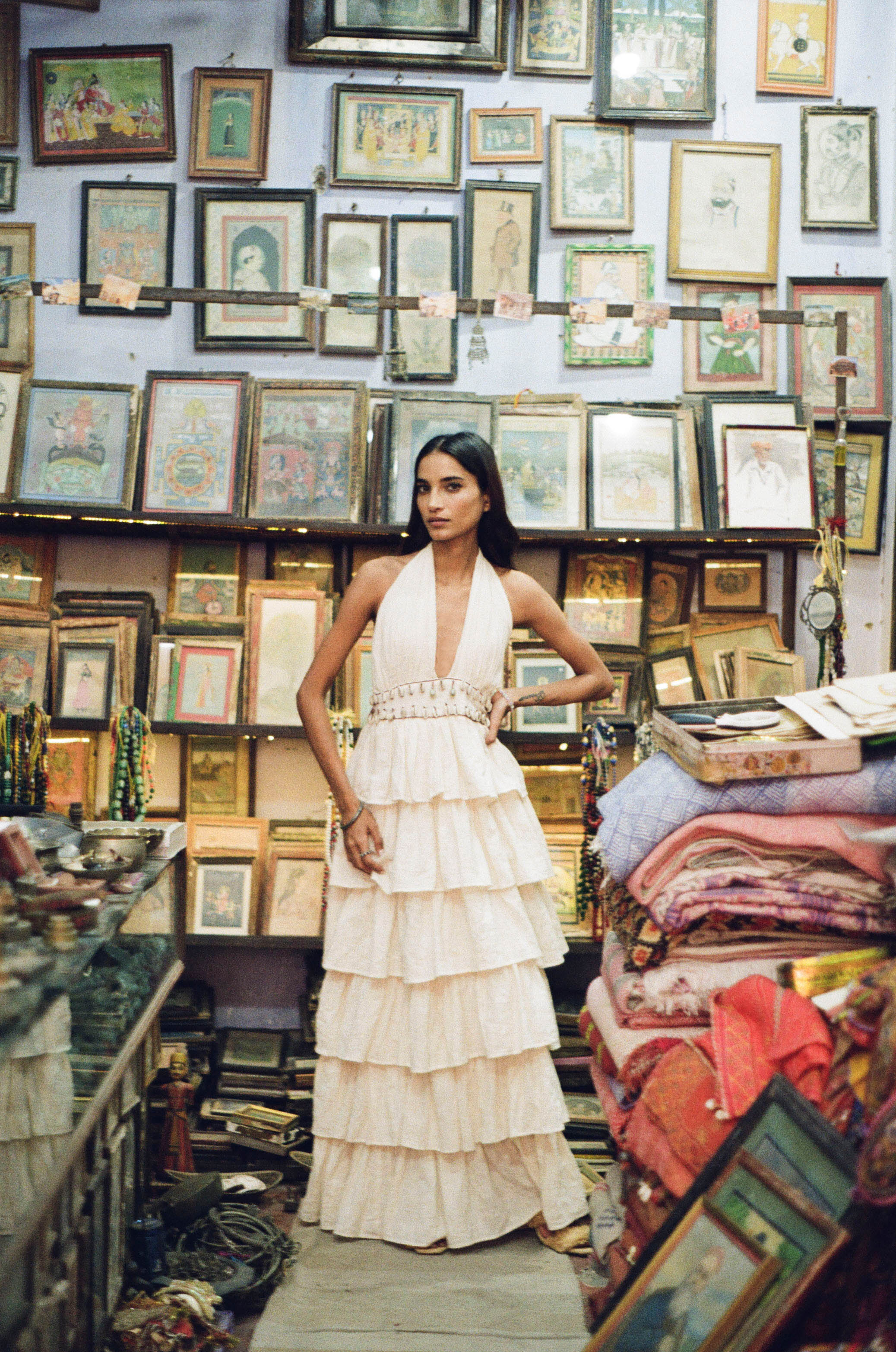 SALILA DRESS | IVORY – ZAZI