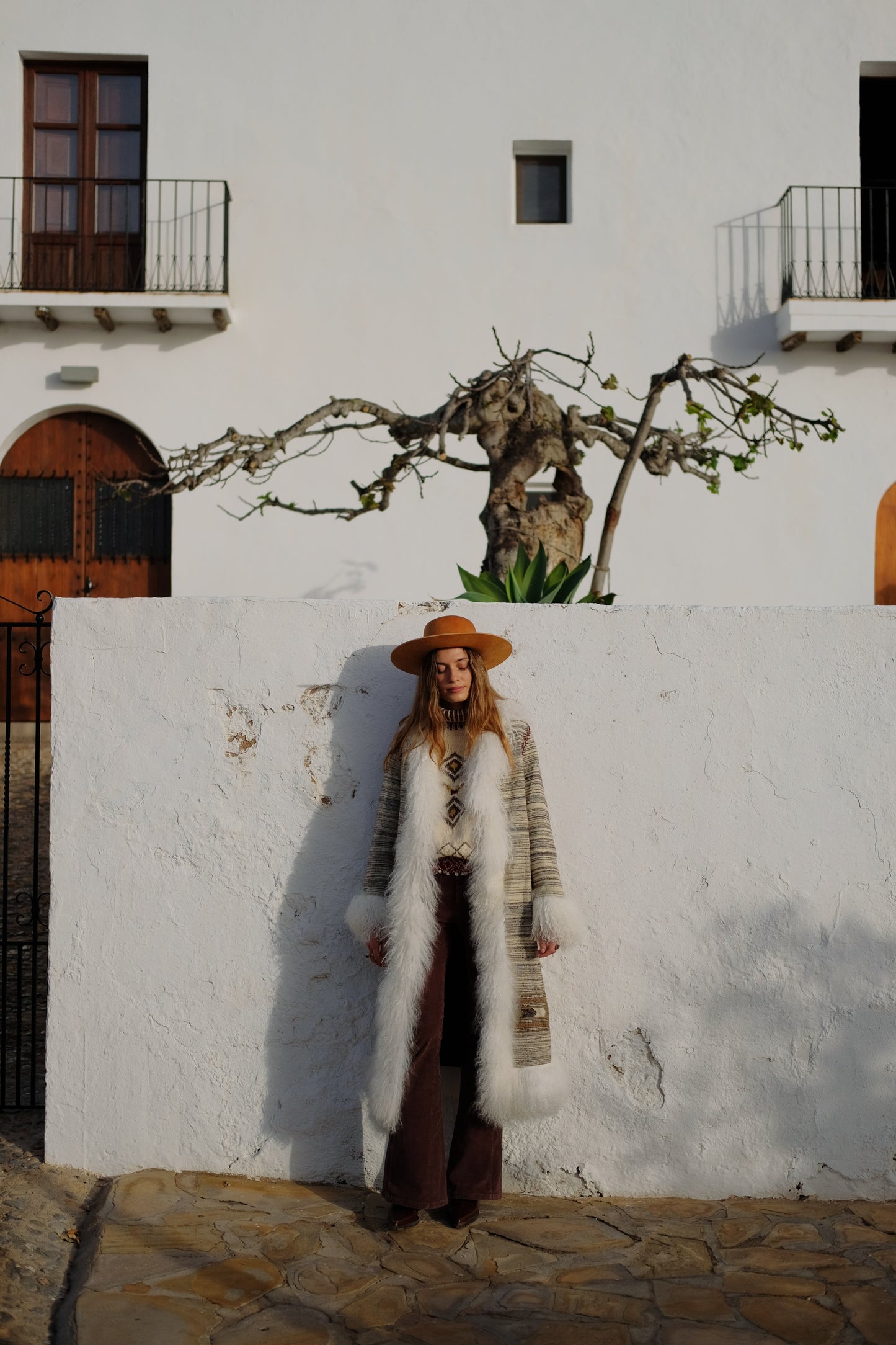 
                  
                    Handmade winter coat crafted from 100% pure Himalayan wool by Kullvi Whims artisans in India.
                  
                