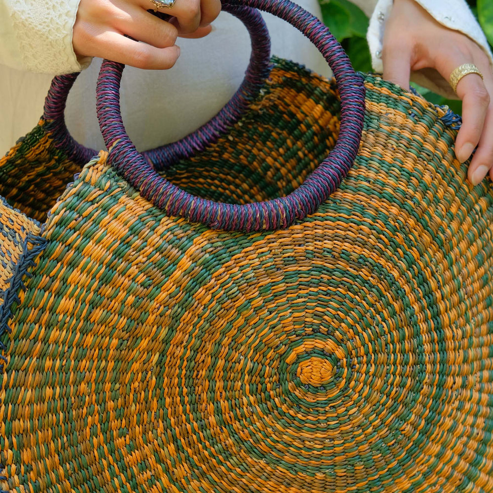 
                  
                    DORCAS MEDIUM BAG | SAPPHIRE MOSS
                  
                