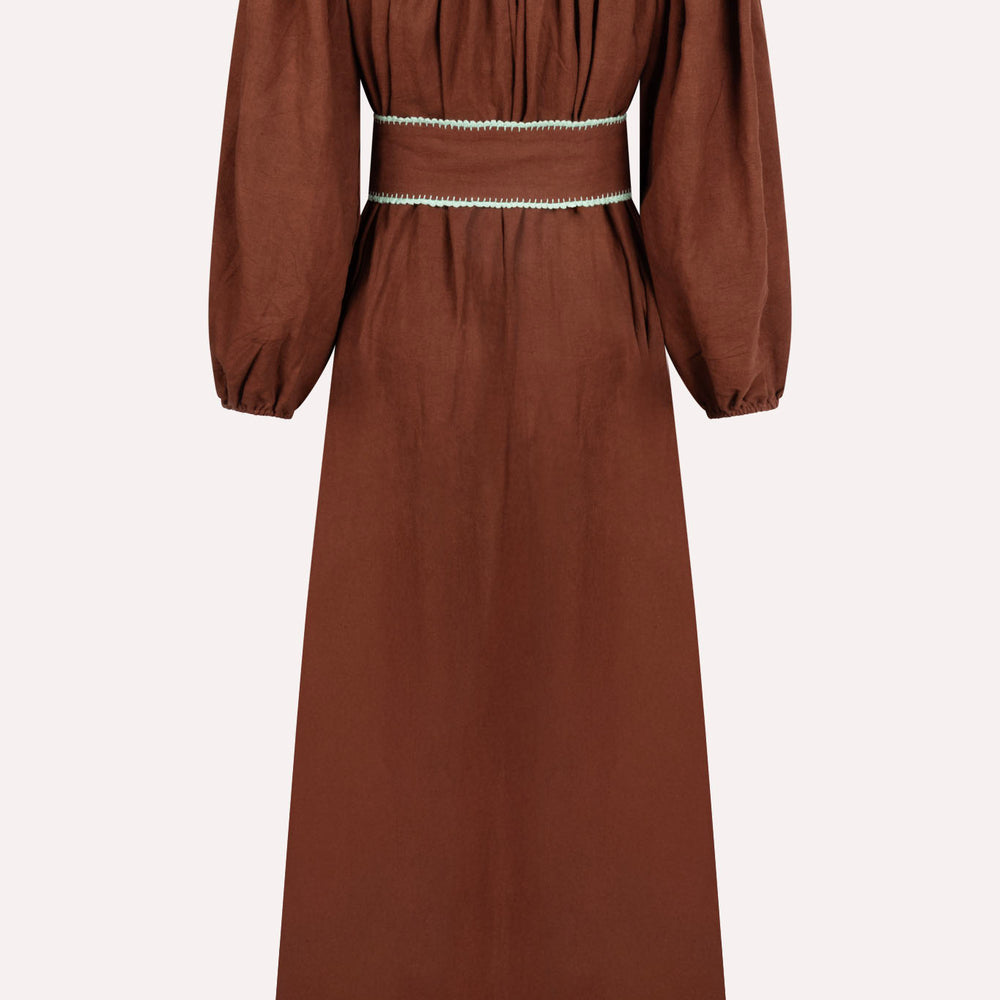 
                  
                    SONIA DRESS | CHOCOLATE
                  
                