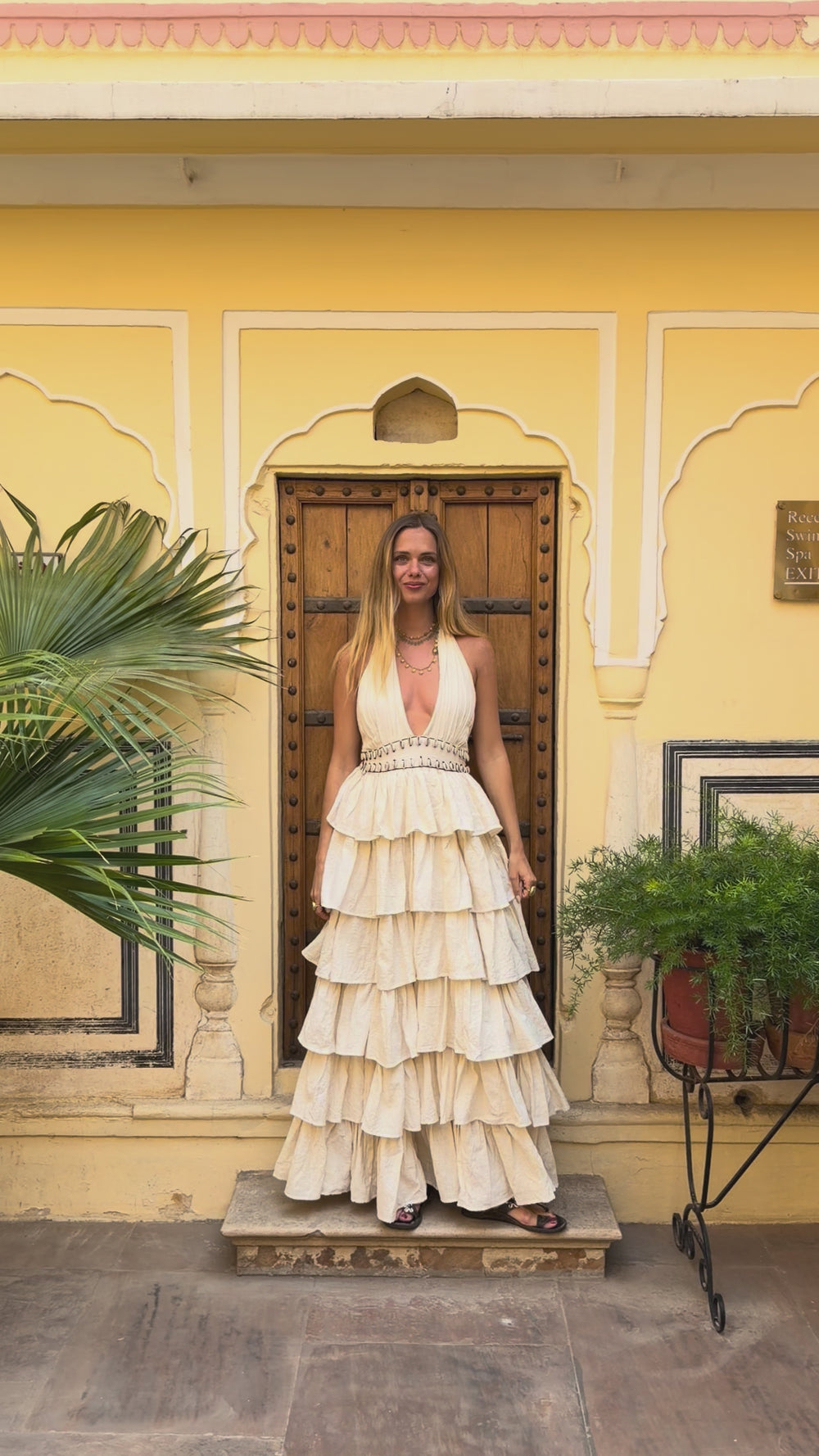 SALILA DRESS | IVORY – ZAZI