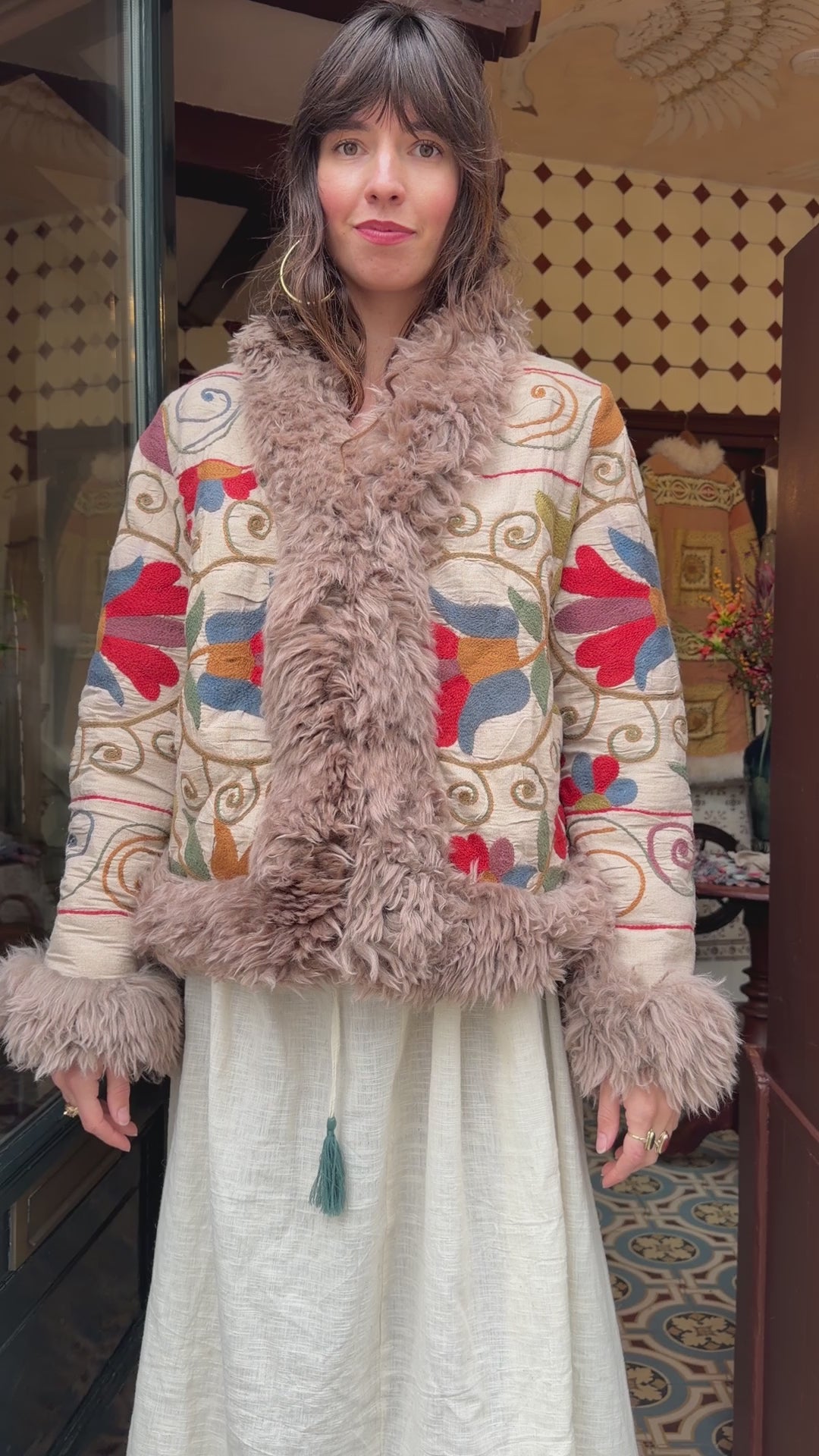 
                  
                    Load and play video in Gallery viewer, ZEBAY COAT | M/L
                  
                