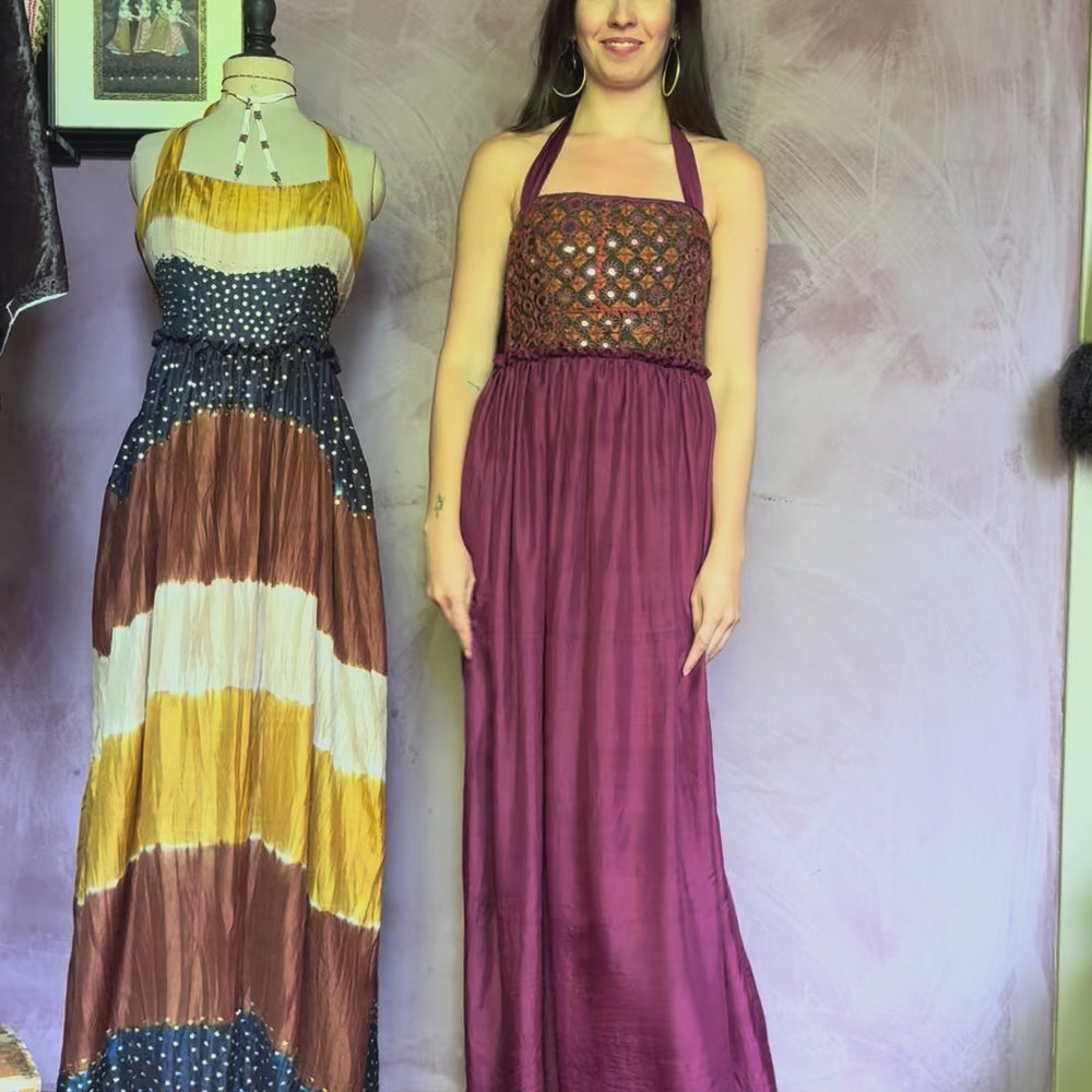 
                  
                    Load and play video in Gallery viewer, AAROHI DRESS MAXI | VINTAGE
                  
                