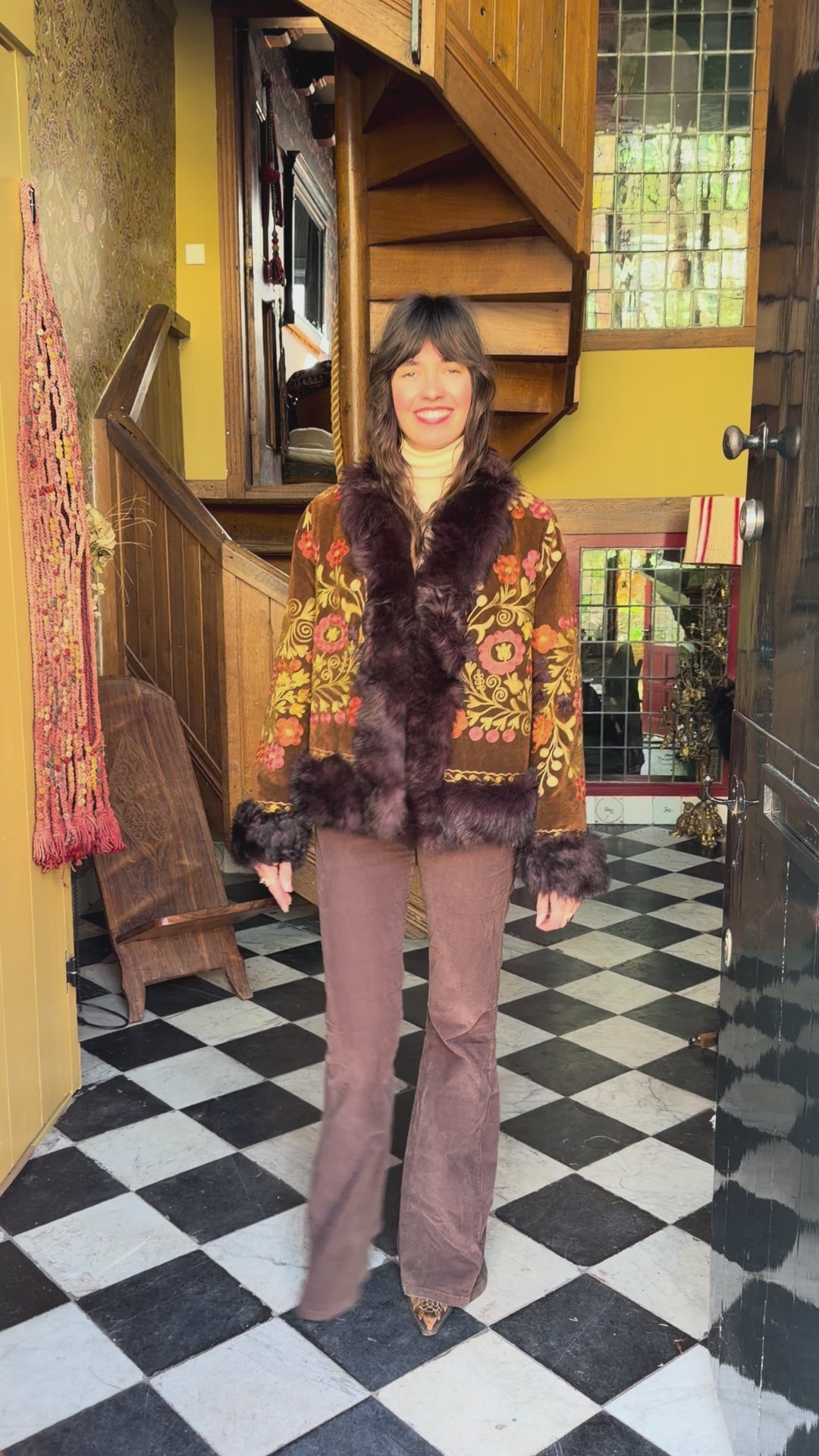 
                  
                    Load and play video in Gallery viewer, ZEBAY COAT | S/M
                  
                