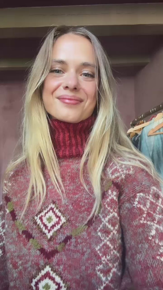 
                  
                    Load and play video in Gallery viewer, NEEMA JUMPER | ROSE
                  
                