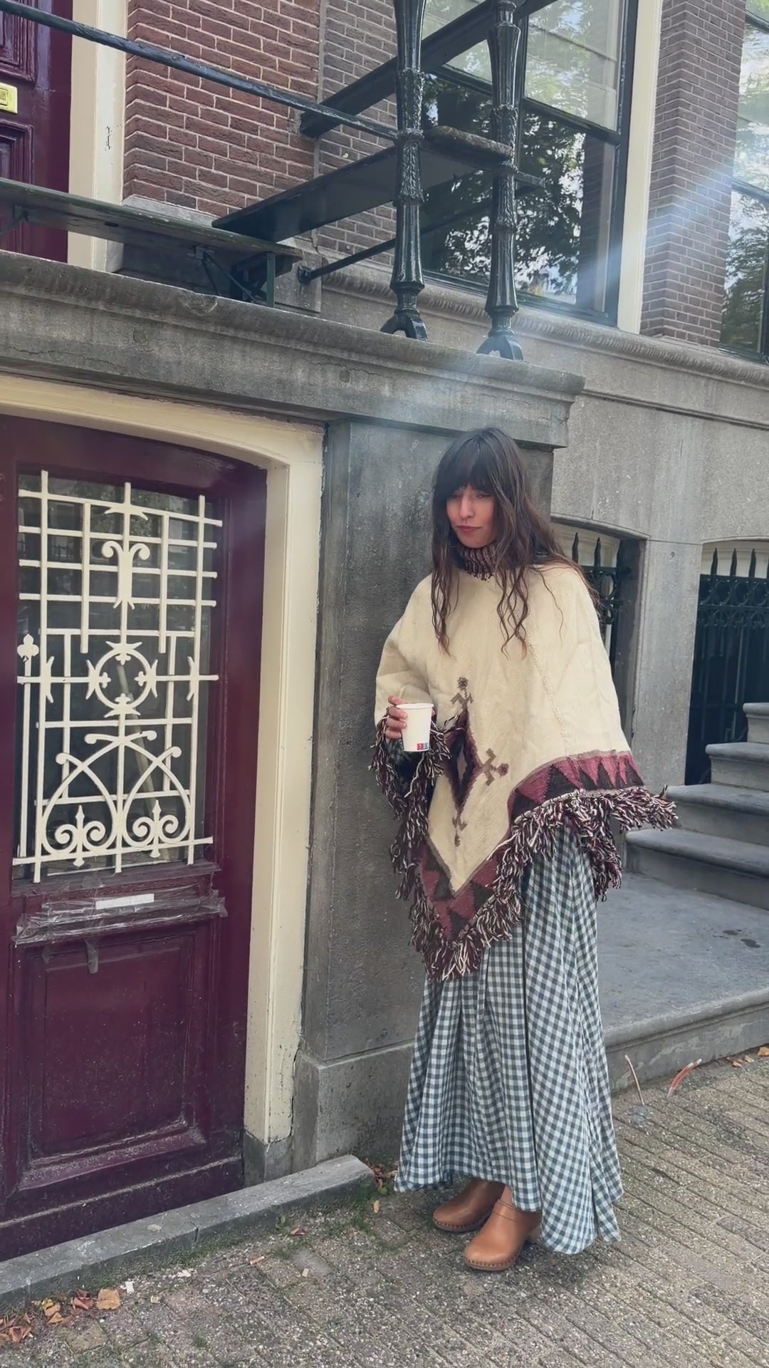 
                  
                    Load and play video in Gallery viewer, PARVATI PONCHO | IVORY
                  
                