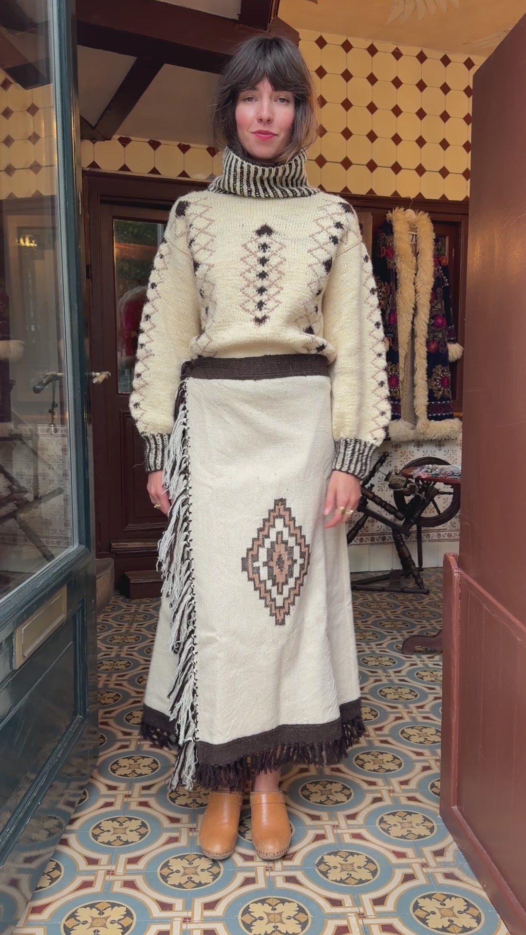 
                  
                    Load and play video in Gallery viewer, WRAP SKIRT | ONE SIZE
                  
                
